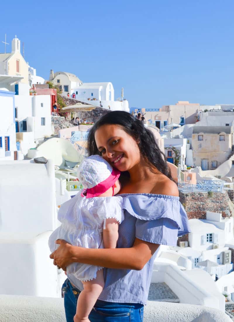 7 Helpful Tips when traveling to Santorini with Baby