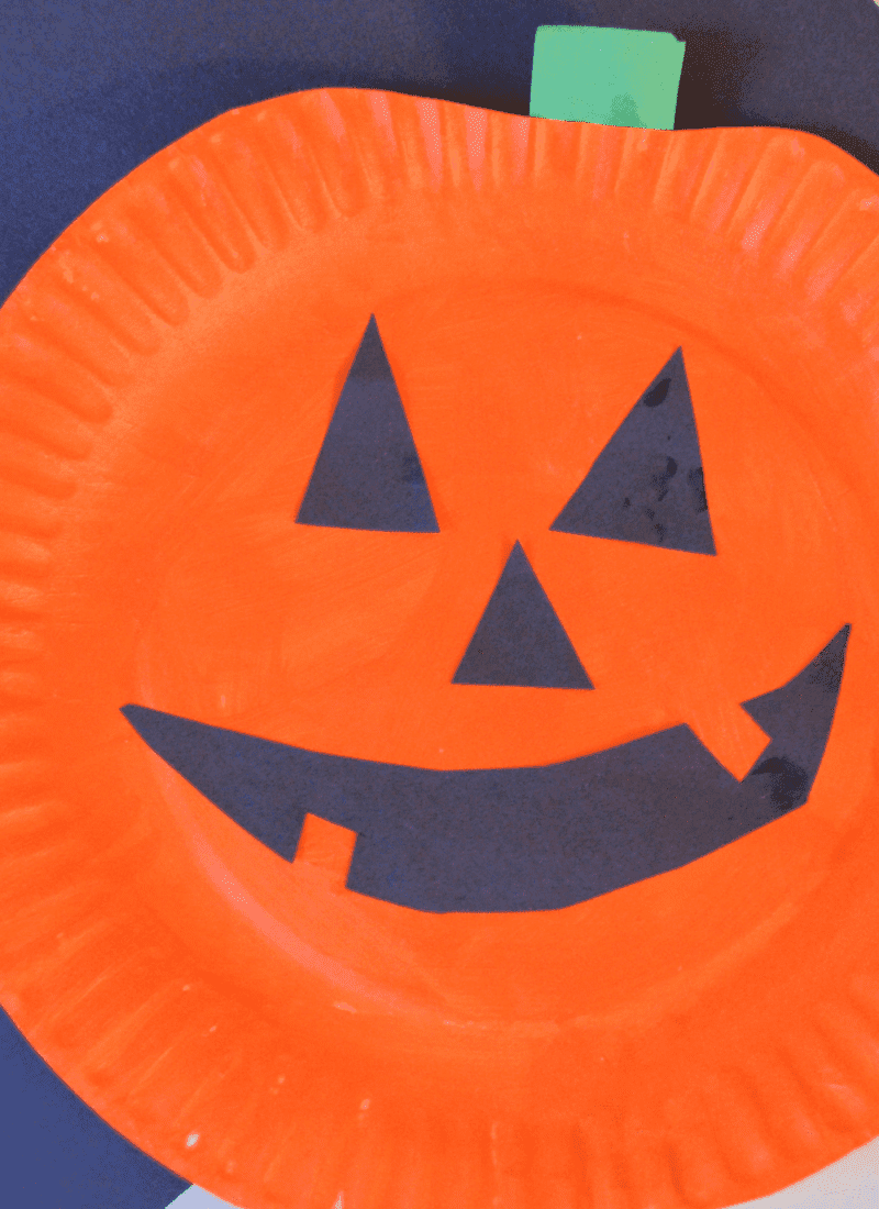 Simple Halloween Craft for toddlers