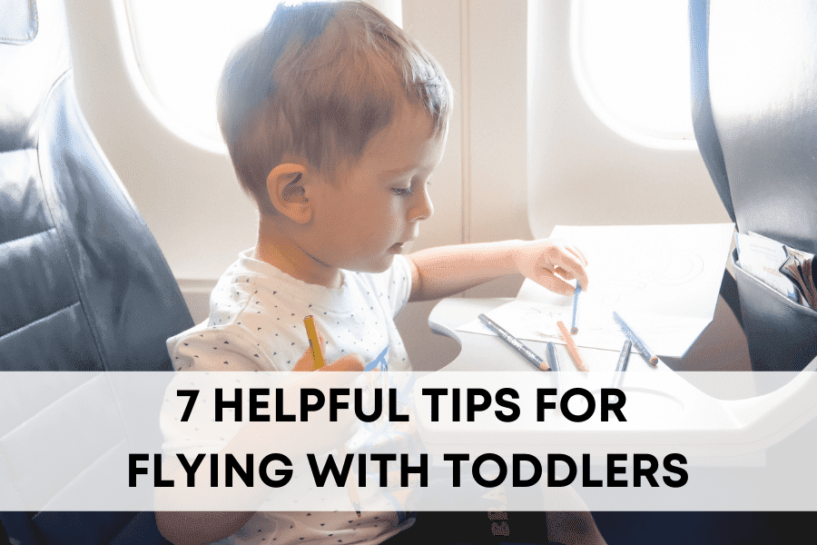 toddler flying during covid 19