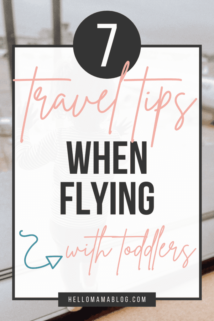 flying with toddlers
