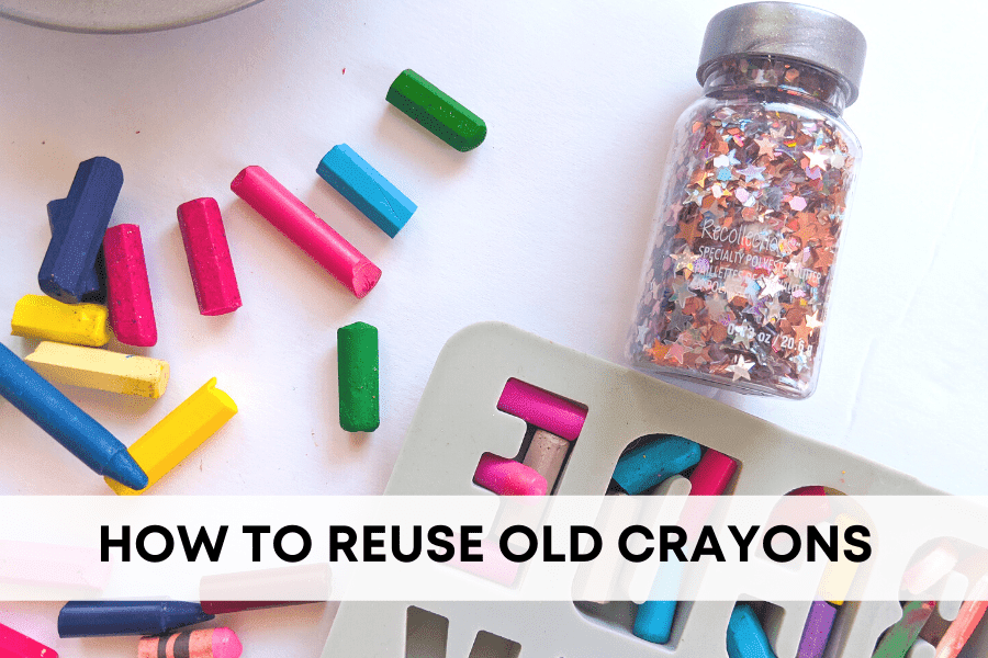 old crayon craft