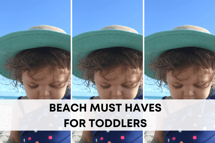 toddler beach supplies