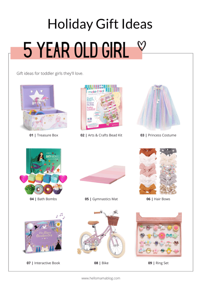Top 10 Gift Ideas for a 5 Year Old Girl