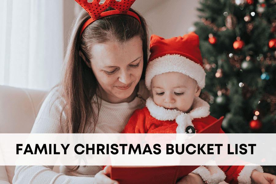 family christmas bucket list