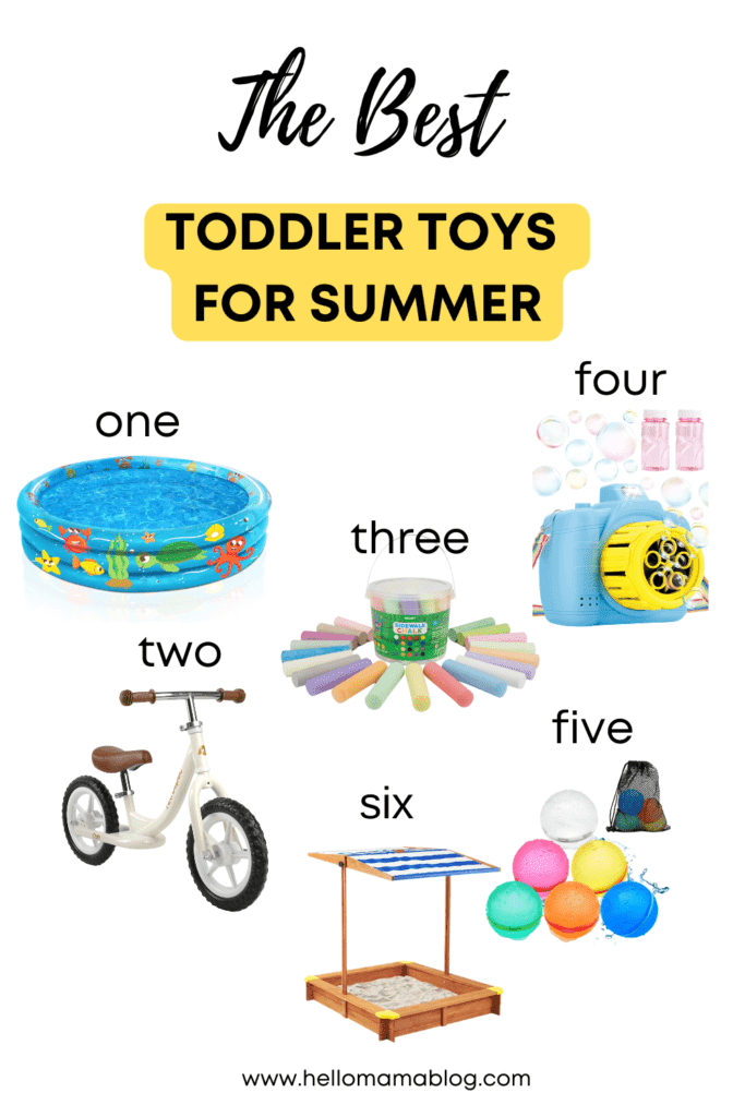 best toddler toys for summer