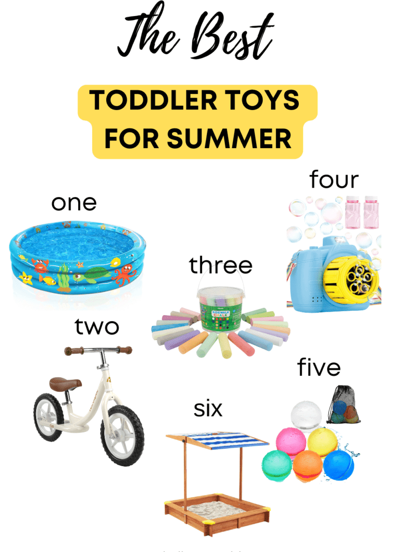 12+ Best Summer Toys For Toddlers They Will Actually Play With