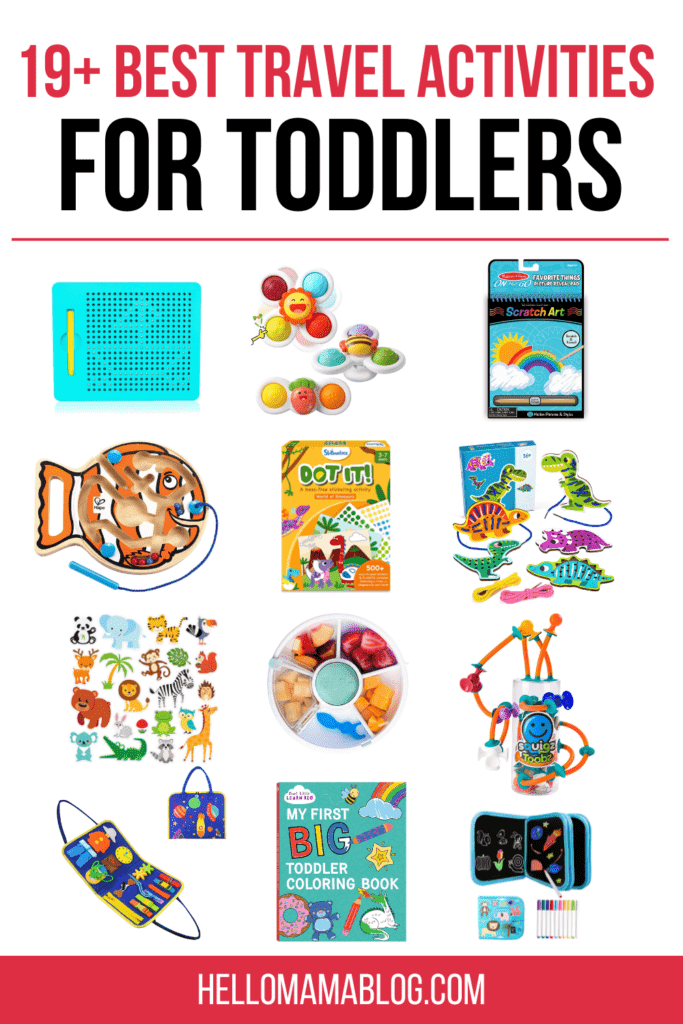 travel activities and toys for toddlers