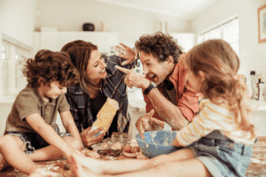 family baking bonding activity