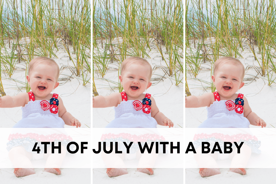 4th of july with a baby