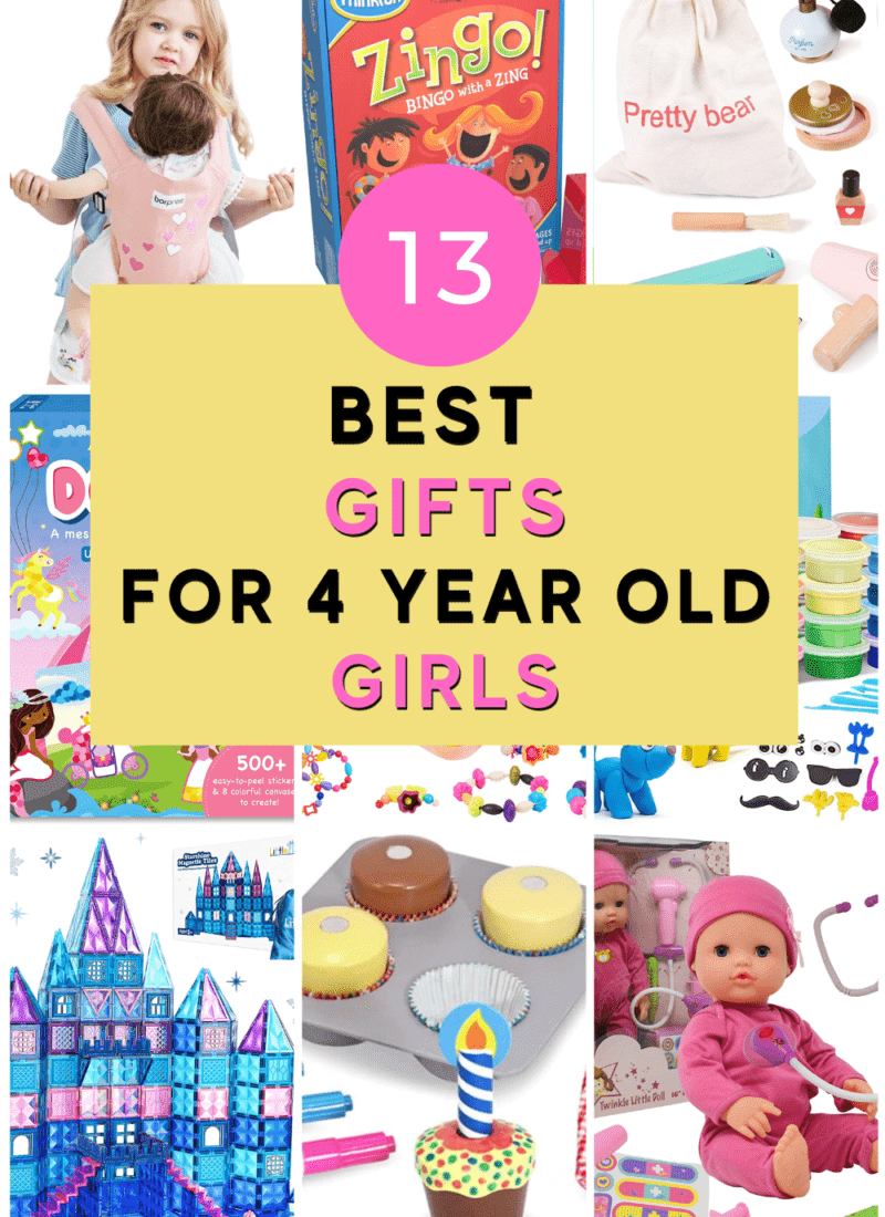 best gifts for 4 year old girls